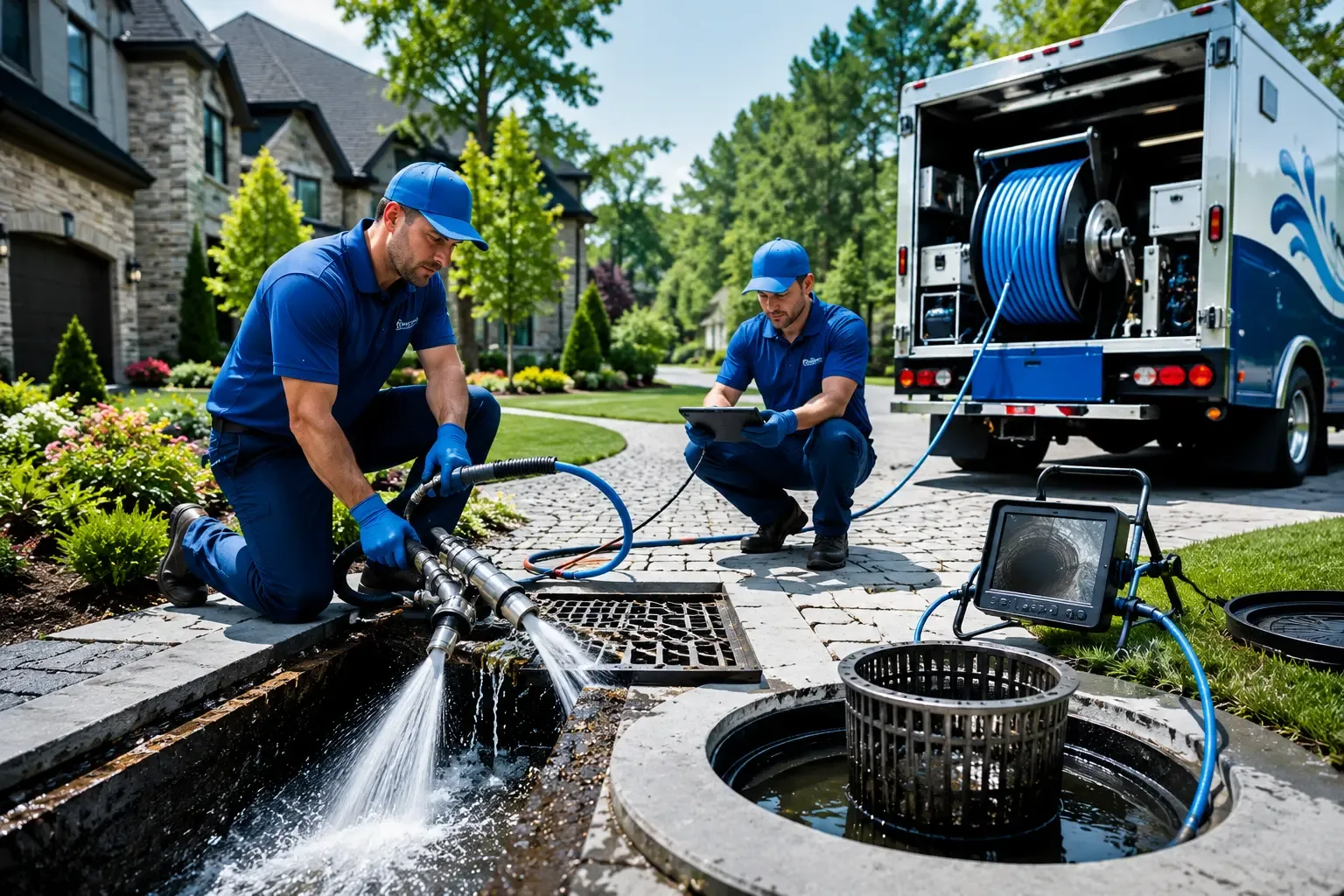 Local outdoor drain cleaning professionals in Linville, NC